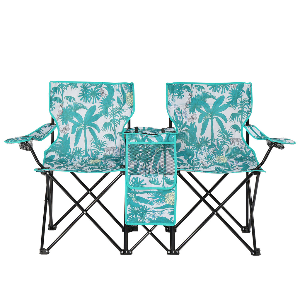 59x19.6x31in Pineapple Pattern Fishing Chair